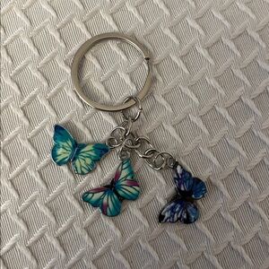 Elegant Butterfly Keychain